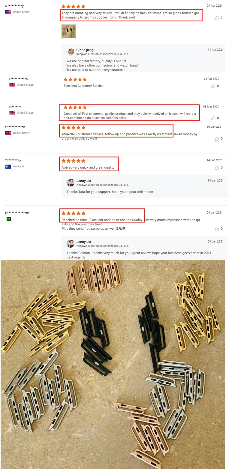 Custom Apple Watch Adapter