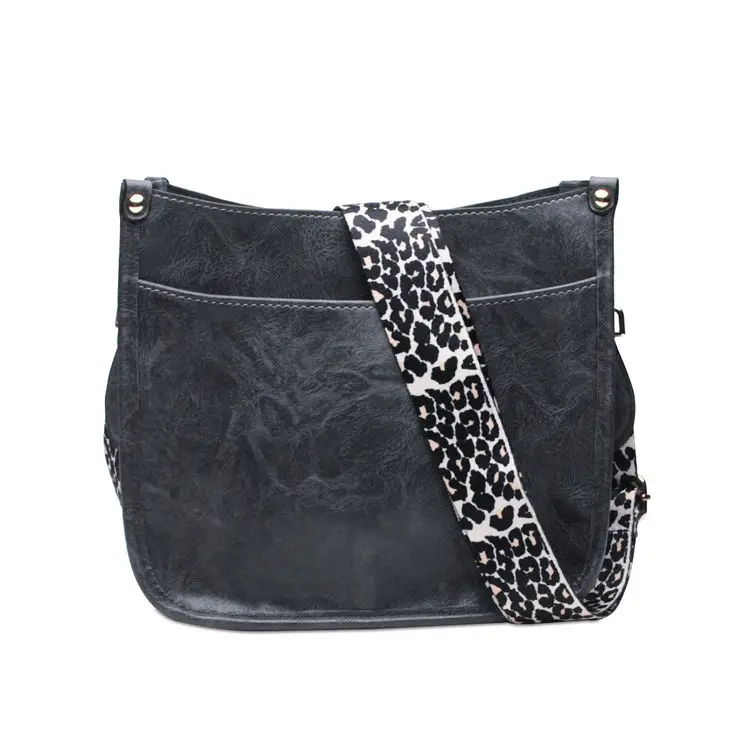 Trendy Suitcase Shaped Box Bag, Leopard Pattern Crossbody Bag, Mini Square Purse with Zipper,Black,Solid color,$5.39,Temu