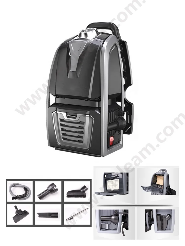 JB61 Customized 5L Dust Tank Capacity with Bag Version HEPA Filter Backpack Vacuum Cleaner