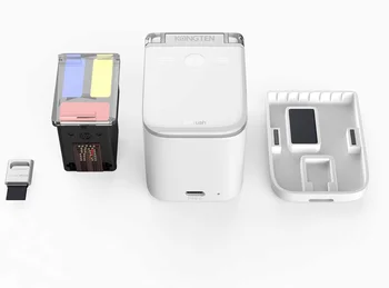 Wireless Inkjet Printer Princube - Portable Multi-Color Printer
