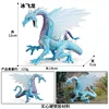 Dragón de hielo M-249 colorido