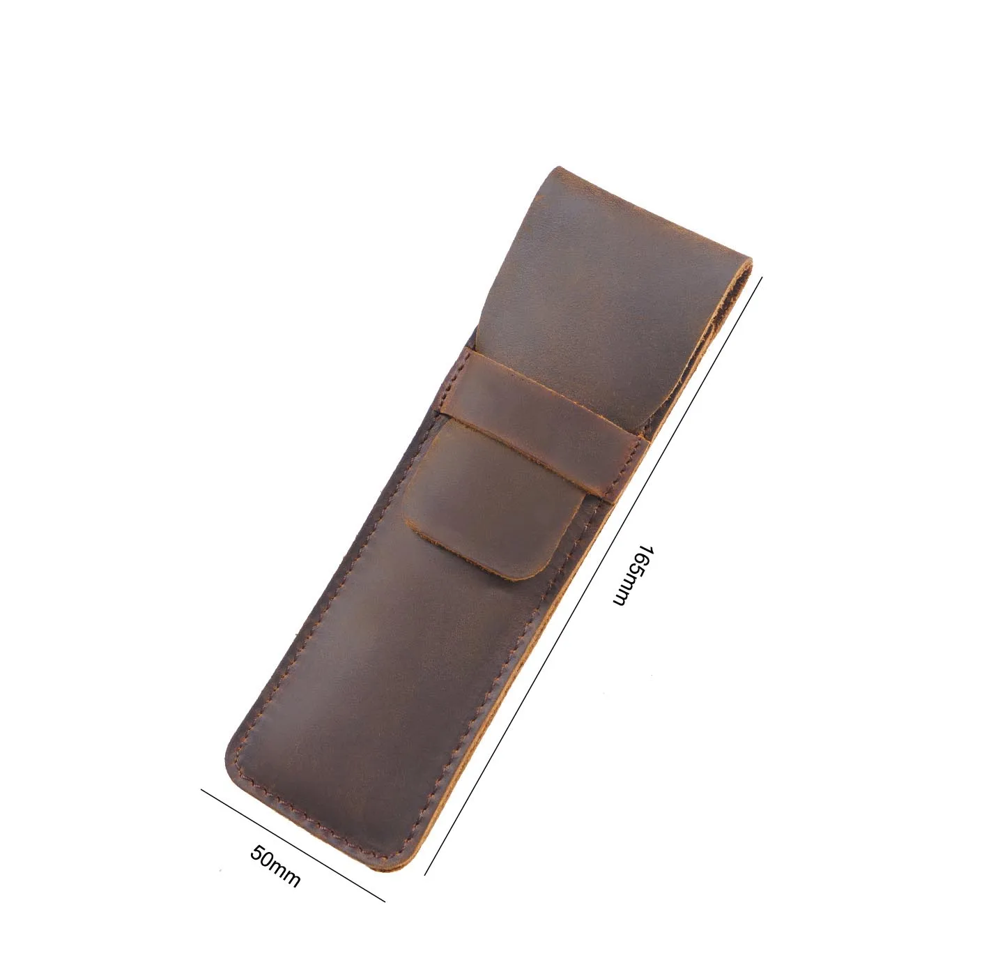 Crazy Horse Craft, Full Leather Case For IPhone 12/12 Pro