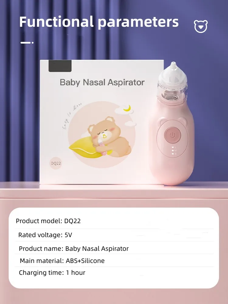 2026 Factory OEM/ODM Electric Baby Nasal Aspirator - Image 8