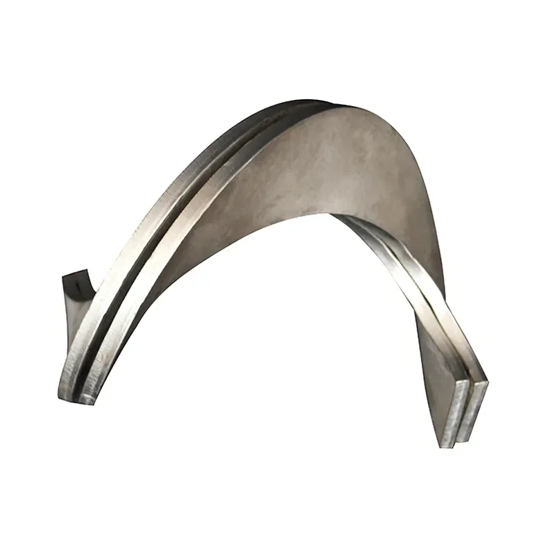 Sectional Helix Screw Flight Single Spiral Auger Blade Applied to Various Conveying Machinery Cold Rolling Forming Machine