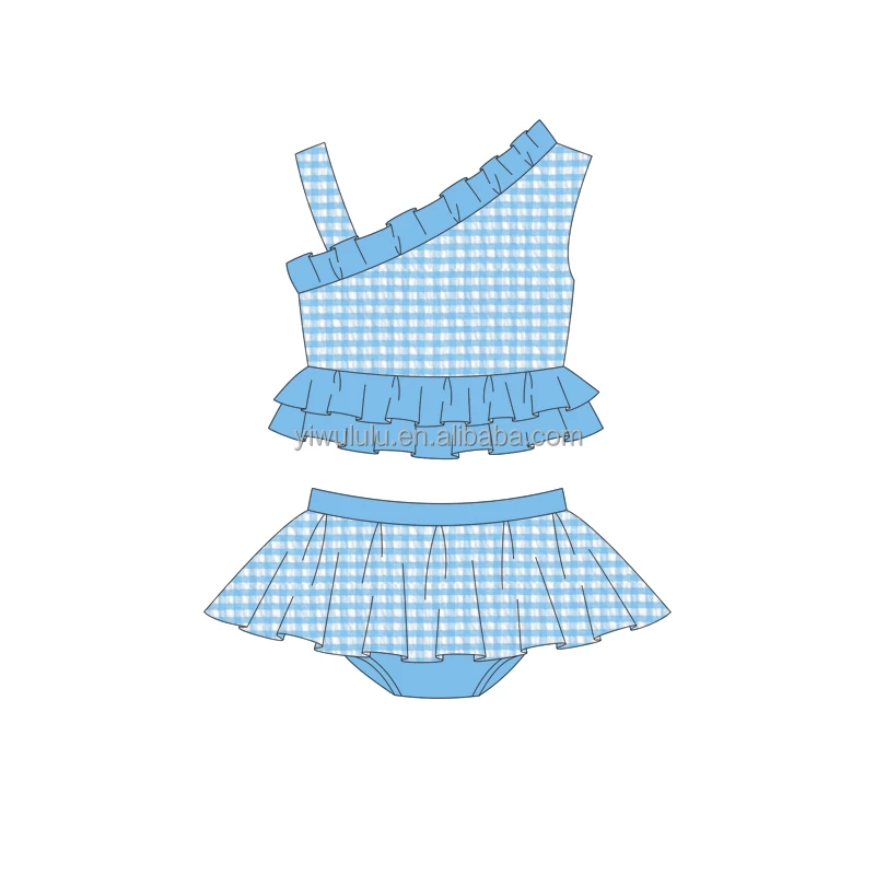 Лидер продаж, клетчатые трусы для мальчиков, детские шорты на шнуровке, купальник Seersucker, детская пляжная одежда