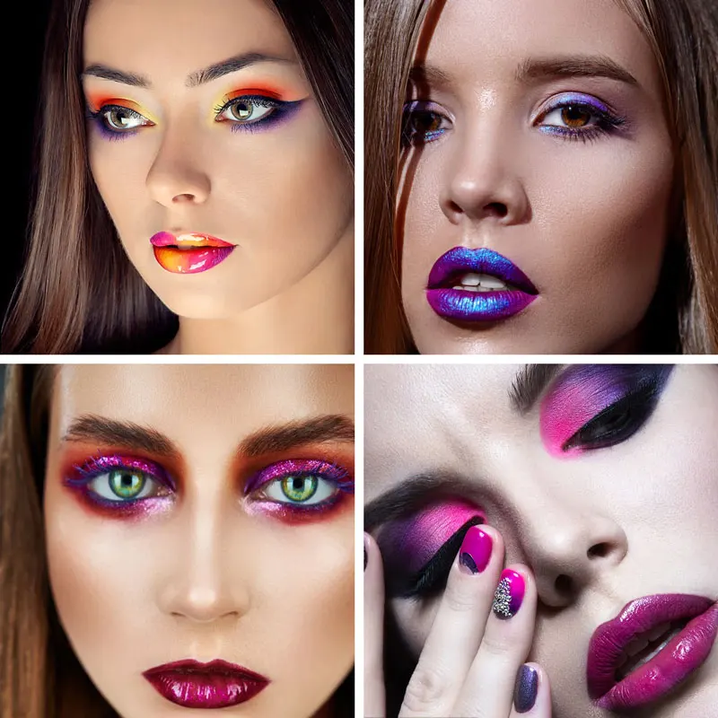 Оптовая продажа, пигментный порошок, тени для век, свободный автомобильный порошок, пигмент Хамелеон из эпоксидной смолы