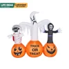 Mummy Ghost with Blow Up Pumpkin Inflatables Decorations
