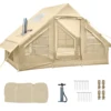 Tenda ad aria beige