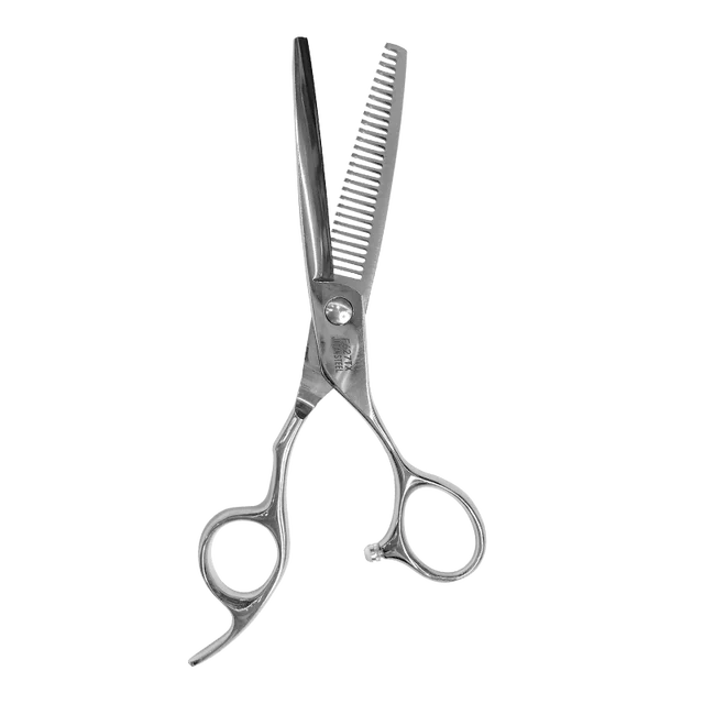 Набор ножниц из нержавеющей стали для стрижки волос и филировки черные парикмахерские
