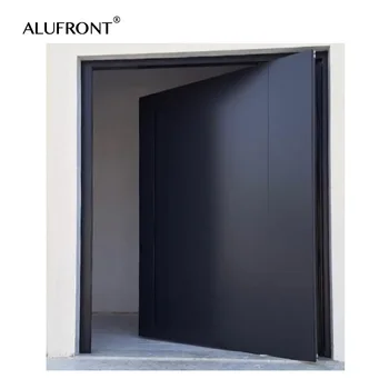 Residential Project Europe Aluminum Security Doors for Houses Exterior Front Villa Entry Doors