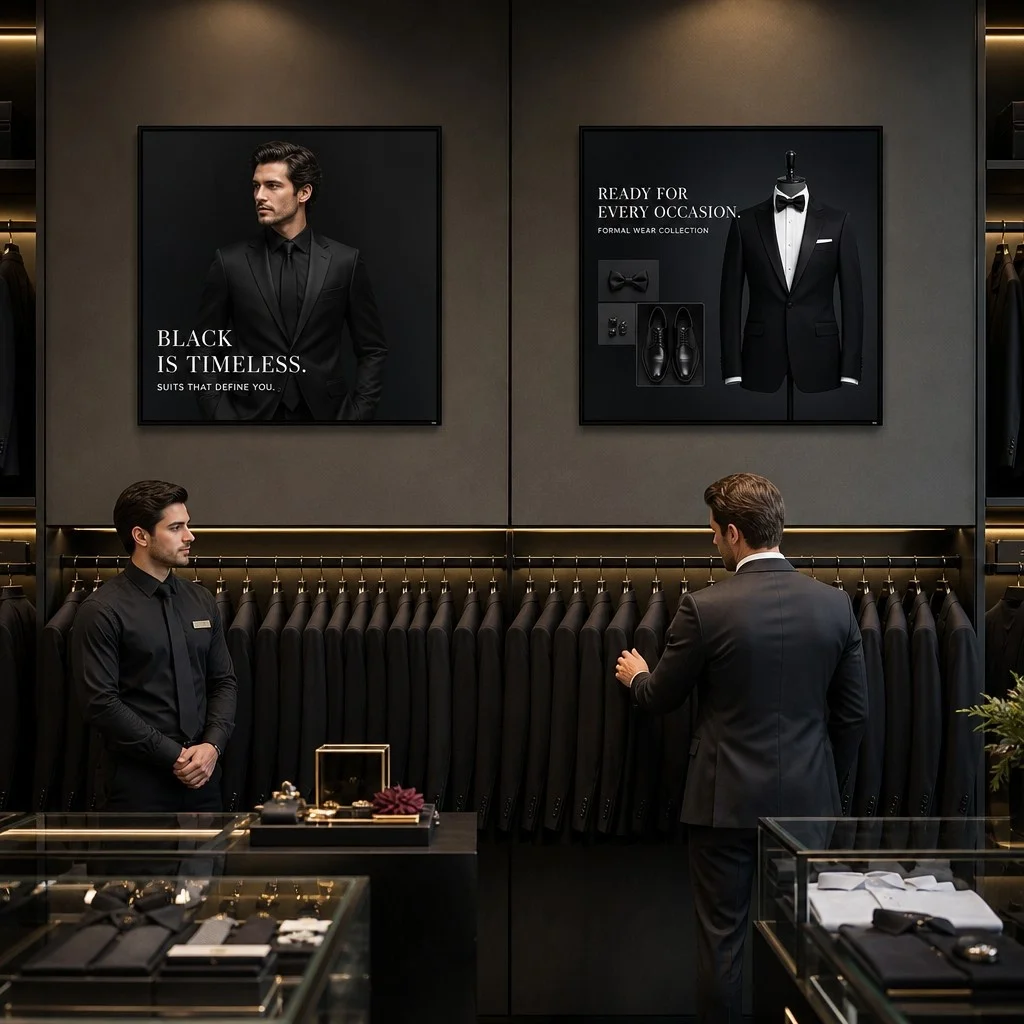 52.3 Inches square LCD  Android Display Indoor Perfume Cosmetics  Display Room  Advertising Digital Signage and Display
