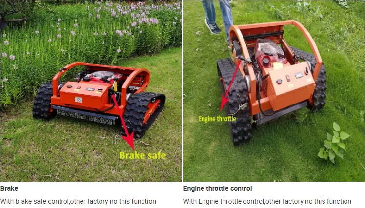 Farm Mini Grass Lawn Mower - Remote Control Robot Mower