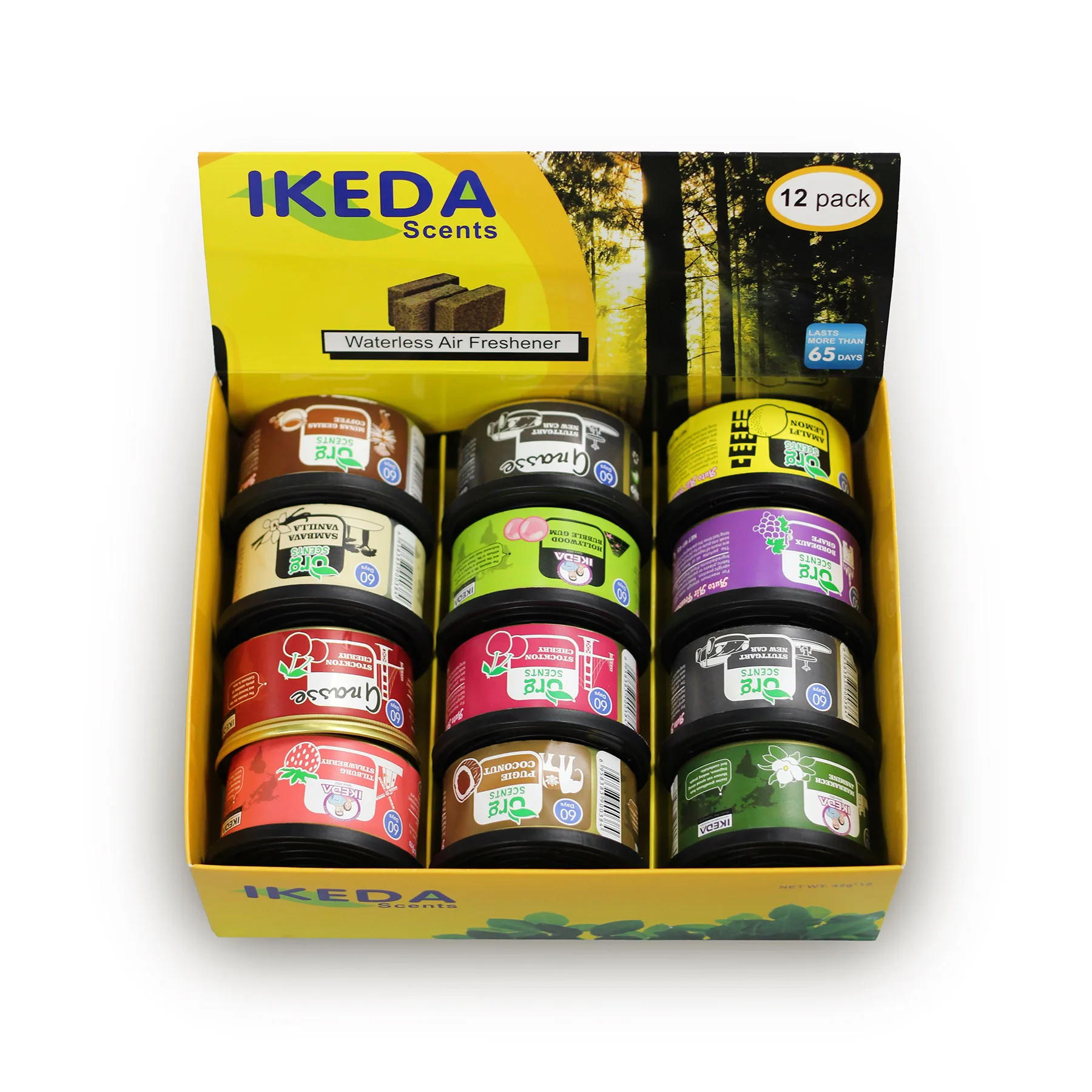 Ikeda Scents Car Air Fresheners Review, Strong bubble gum scent; can  determine amount of fragrance c 