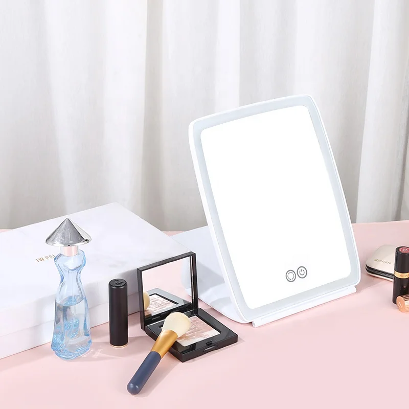 Three color options vanity mirror makeup USB charging led makeup vanity mirror