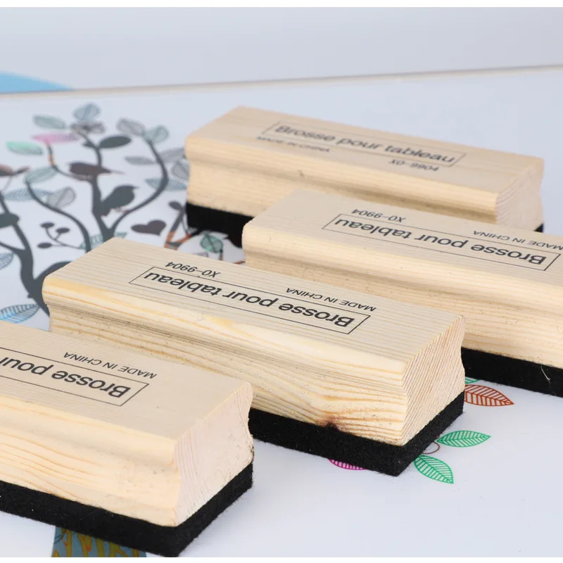High Quality Chalkboard Wooden Erasers Felt Dry Erase Board