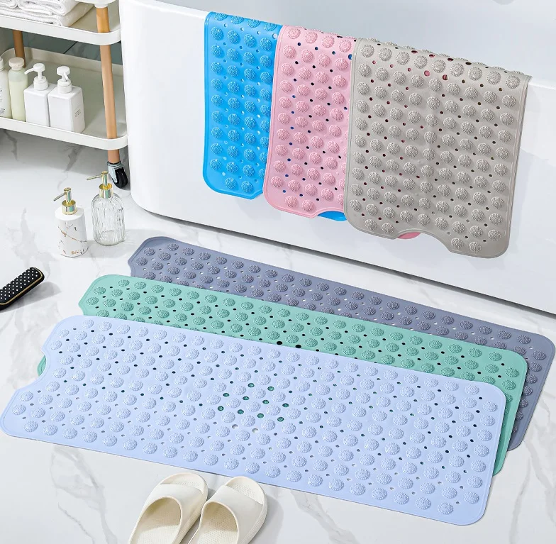 Round Shower Massage Scraper Bathroom Nonslip Bath Mat Shower Mats