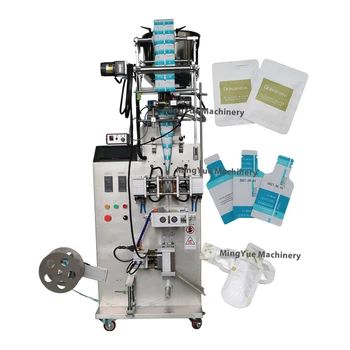 Factory Price Body Lotion Cream Shampoo Sachet Bag Liquid Oil Packing Machine Irregular Shape