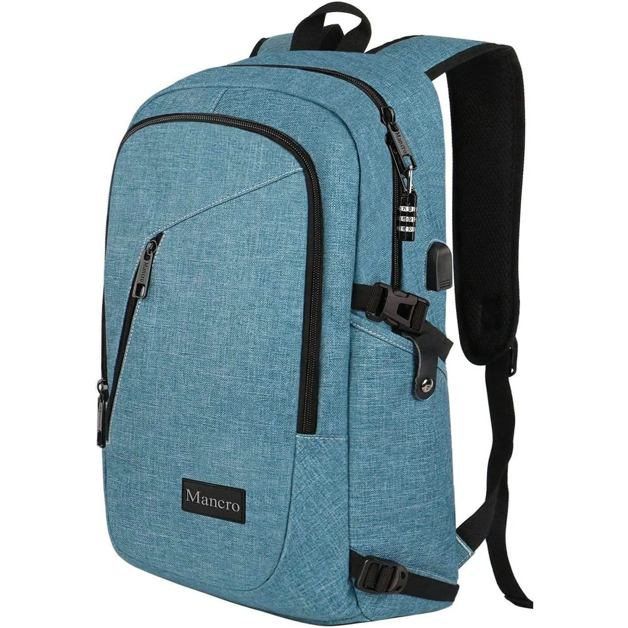 Mancro water resistant laptop bag best sale