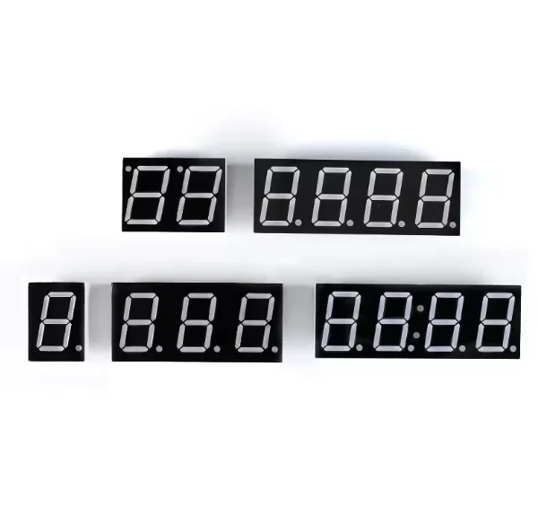 Red 0.54 Inch 14 Segment 5 Digit Led Alphanumeric Clock Display 16 Segment Led