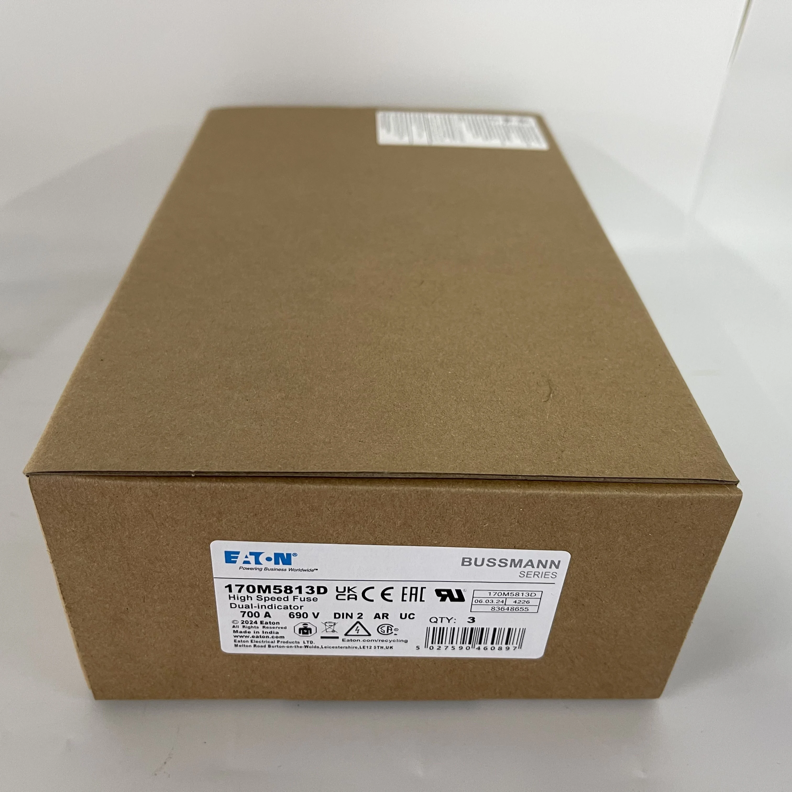 EATON (BUSSMANN SERIES) High Speed Fuse 170M5813D