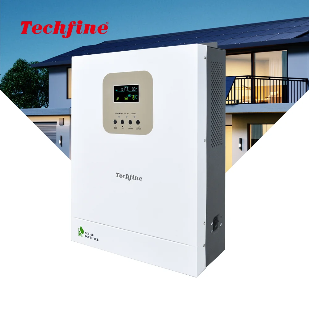 Techfine 3kw Inverter Off Grid 3kw Mppt Solar Inverter Solar 24v For Off Grid Solar Power System 