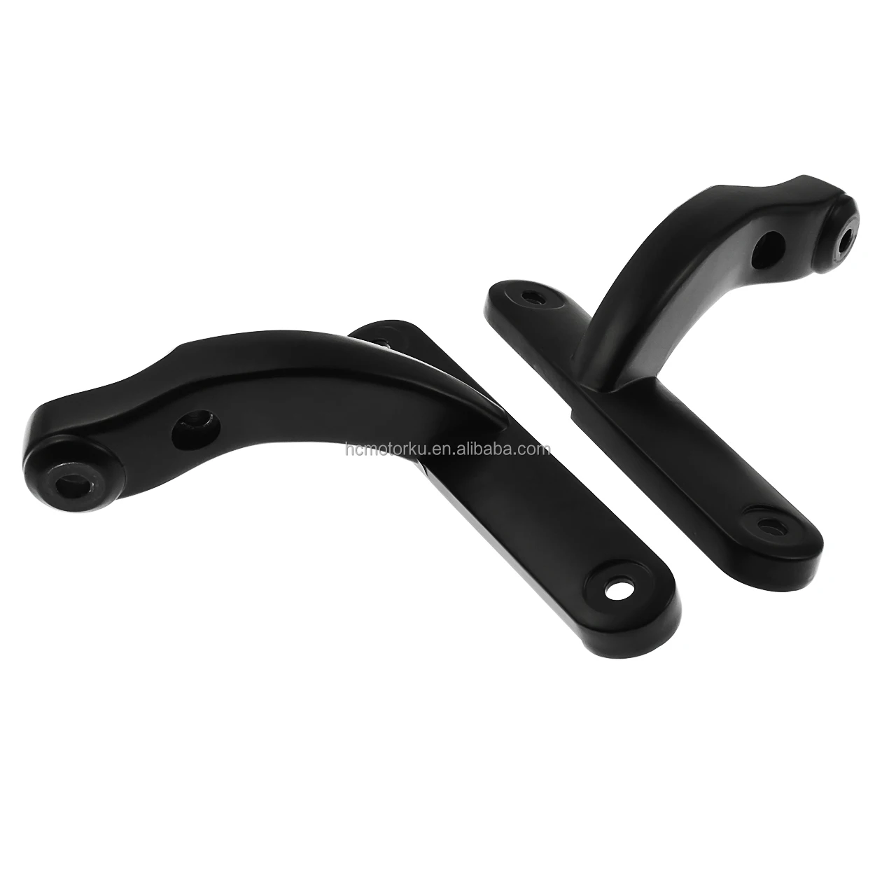 Motorcycle Black Auxiliary Lighting Bracket Frame For Harley Touring ...