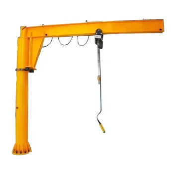 Electric Cantilever Crane Floor Mountedton 360° Rotation CE Certified Warehouse