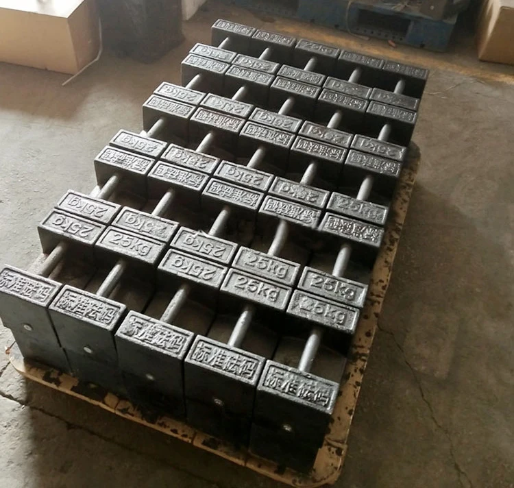 25kg 25 Kilos Cast Iron Scale Calibration Weights 1000kg 500g Testing ...