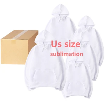 polyester hoodie for sublimation blank hoodies for men custom logo unisex 100% polyester sublimation hoodies