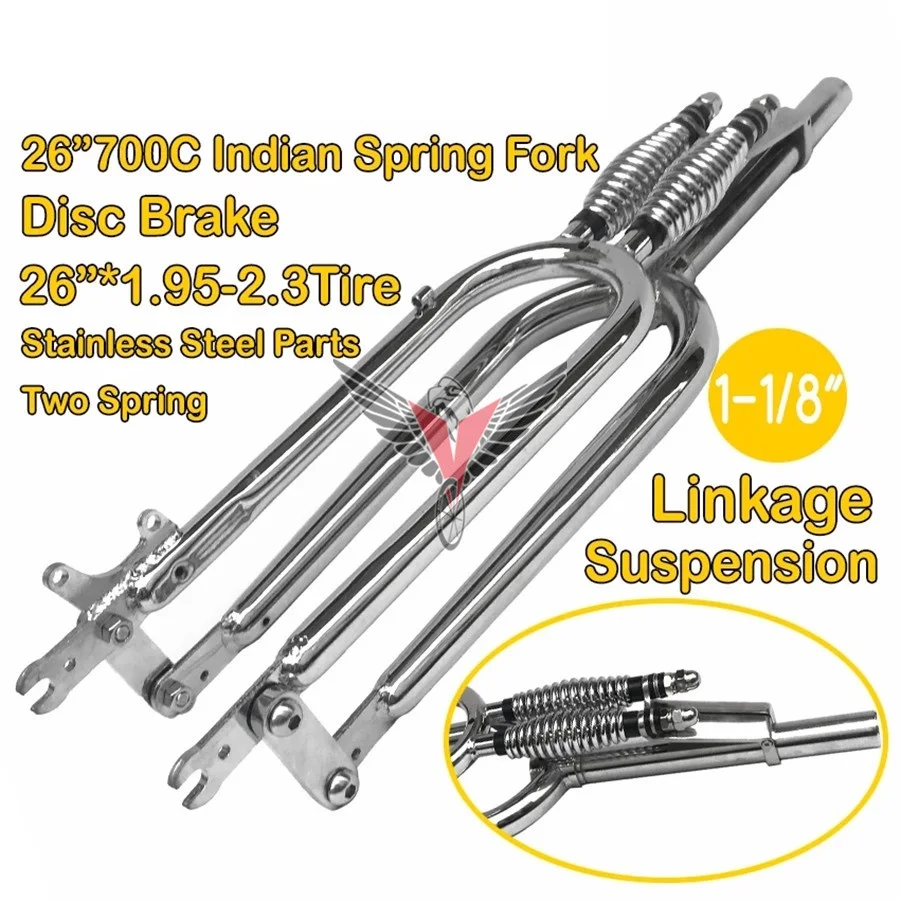 Spring best sale suspension fork