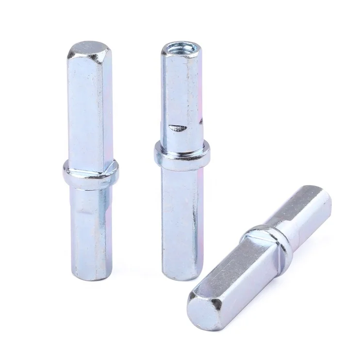 Customization fasteners square screw shaft internal thread door locks and handles for door lock