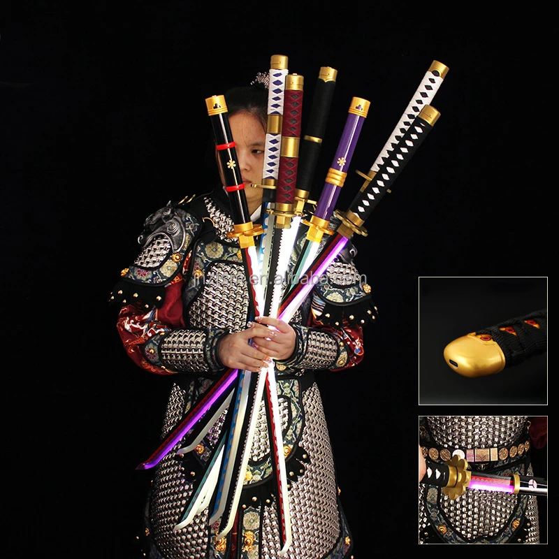 Japanese Zoro's Sword Katana Cosplay Props Luminous Katana Wholesale