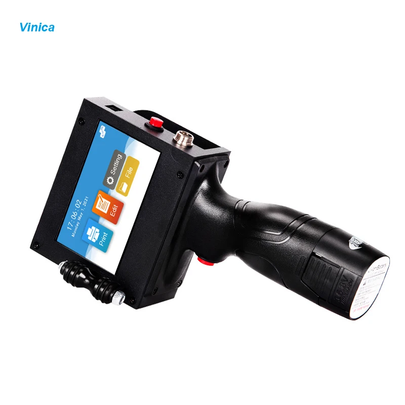 Handheld Batch Coding Machine Intelligent Expiry Date Inkjet Printer