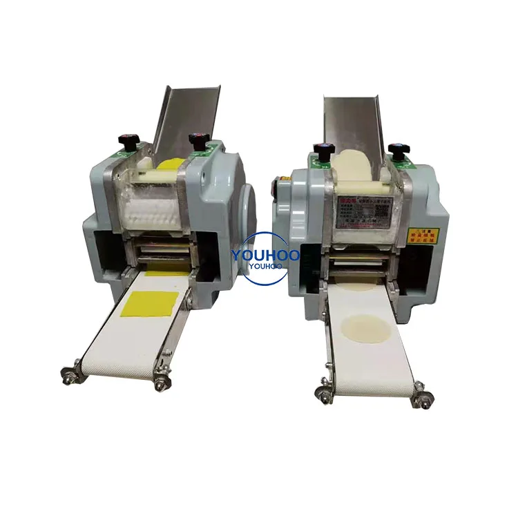 Small Business Table Top Spring Roll Wrapper Machine Momo Wrapper Machine Making Dough Pastry Dumpling Skin Wrapper Maker