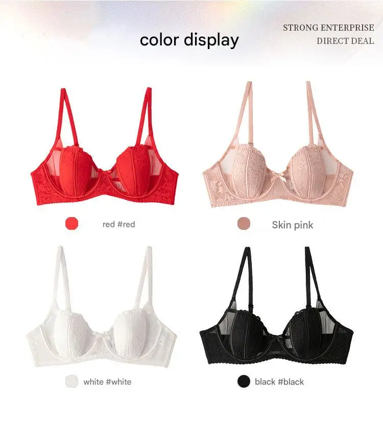 W0208 white lace bra alternate view