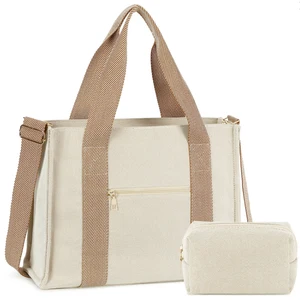 2026 Custom Fashionable Women's 15.6 Inch Laptop Briefcase Shoulder Handbag with Clutch Purse Tote Bag for Work Teacher Nurse