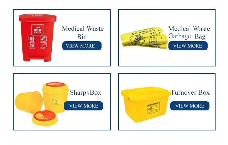 Plastic Medical Waste Bin Sharps Containers Safety Box Sharp Container ...