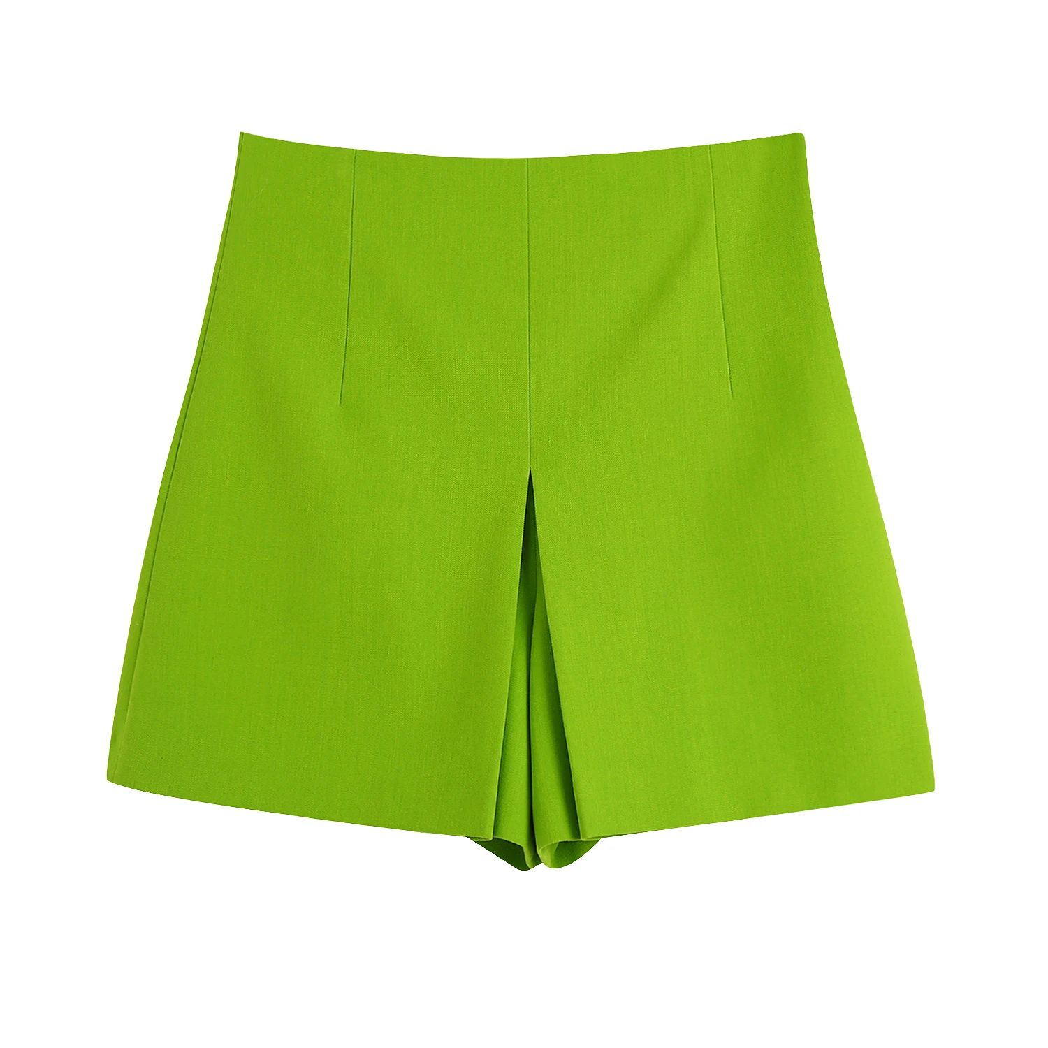 Falda Corta Con Cremallera Para Mujer,Ropa Informal Elegante,Color Verde  Caramelo,Venta Al Por Mayor - Buy Pantalones Cortos Para Las  Mujeres,Pantalones Cortos,Mujeres Pantalones Cortos Product on Alibaba.com