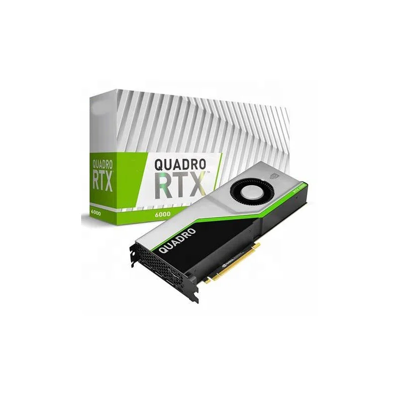 Baru tersedia untuk Nvidia QUADRO RTX 6000 384 Bit GDDR6 24GB kartu grafis  Server GPU