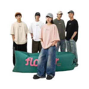 OEM & ODM Men's Summer Casual Loose Round Neck T-Shirt Basic Letter Printed