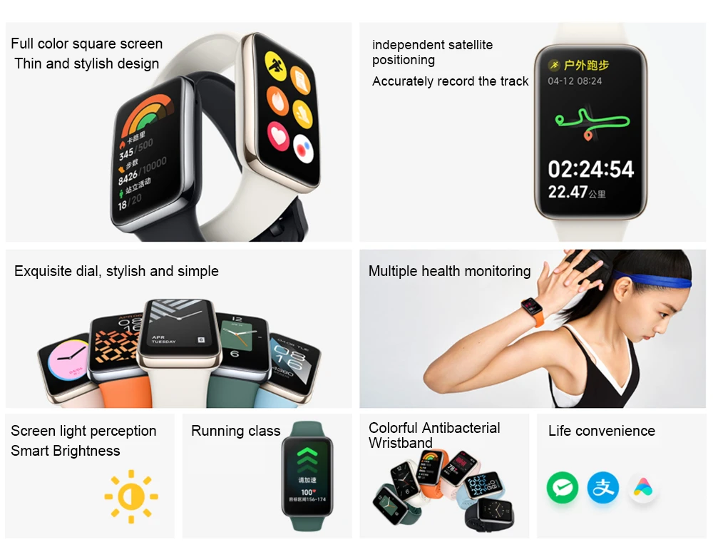 Xiaomi Mi Band Pro Advanced Fitness Tracking Smart Band