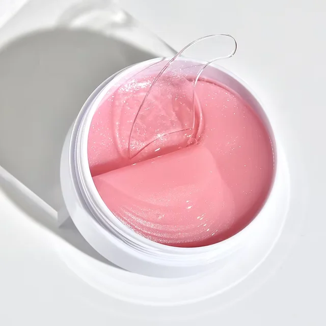 Top Sales Pink Rose Under Eye Crystal Pink Hydrogel Eye Mask