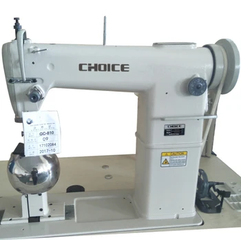hot sale high quality GOLDEN CHOICE GC-810w single needle post bed wig sewing machine
