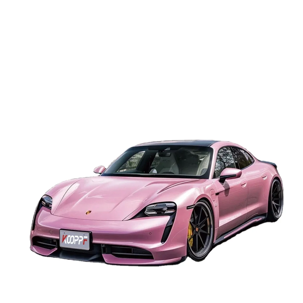 Pink Super Gloss TPU Car Wrap Vinyl Color-Changing Decorative Body Films Premium Pet For Cars