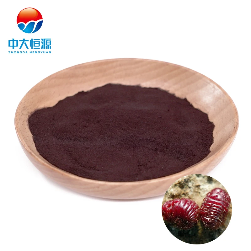 Free Sample Natural Pigment Cochineal Extract in Food Carminic Acid Cochineal Carmine Extract Powder