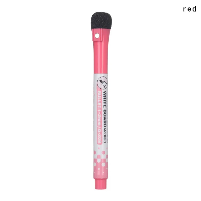 Новая детская ручка на водной основе стираемая цветная Магнитная маленькая 8-цветная маркер для рисования оптом