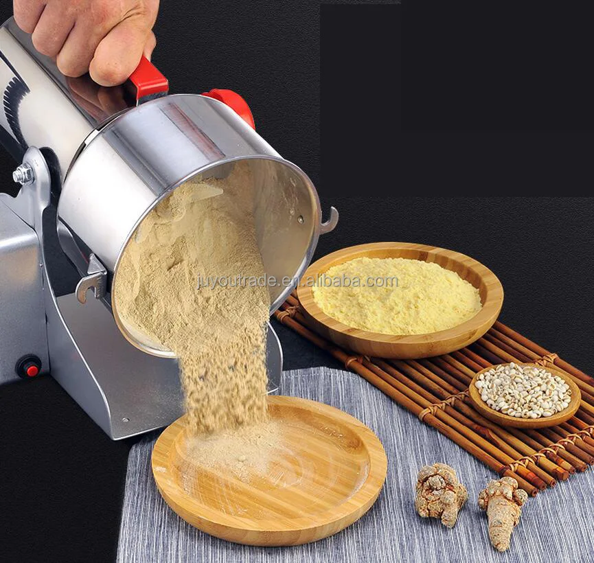 Heavy Duty Electric Grain Mill Grinder, 3kW, 50-60kg/h