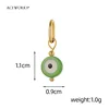 Oeil vert maléfique