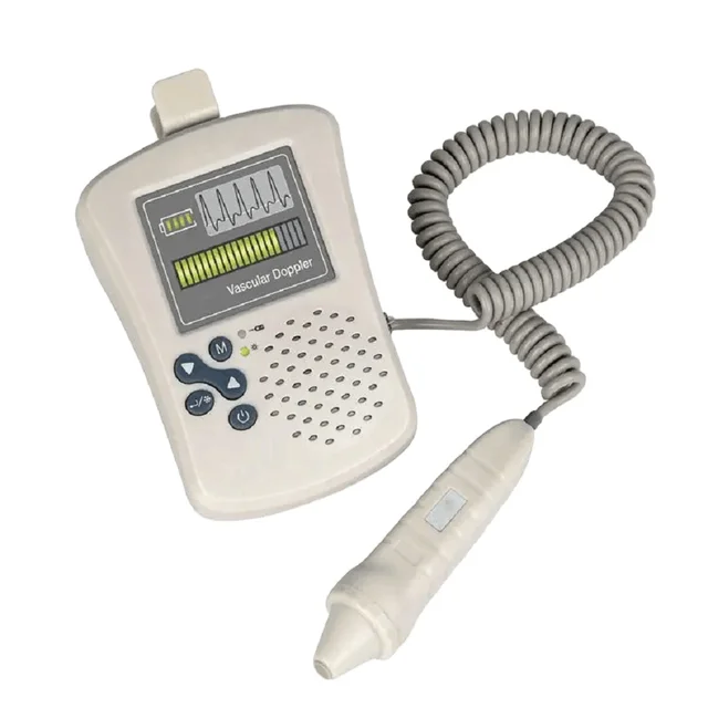 Handheld   Vascular Doppler/ Blood flow rate detector  with 8Mhz Probe