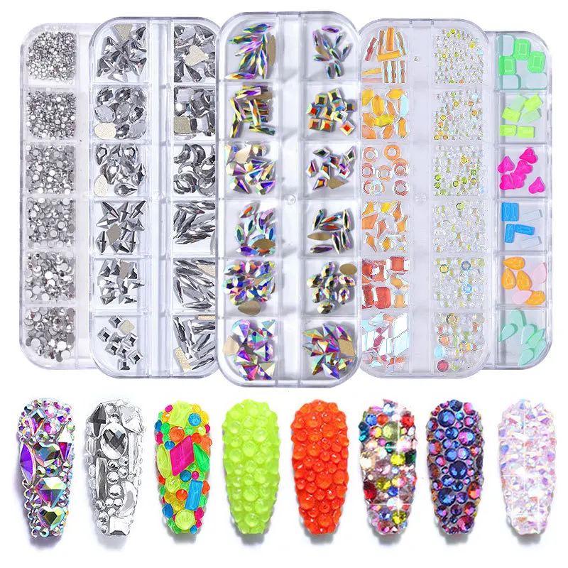 100g Spruzzature In Resina Multicolore – Cuori Piatti 5 Mm – Decorazioni Per Nail Art, Slime, Album E Fai Da Te - 2